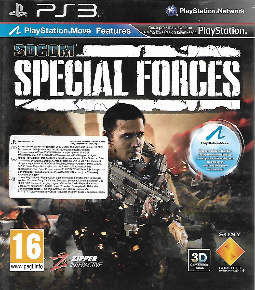 SOCOM - SPECIAL FORCES (PS3 - bazar)
