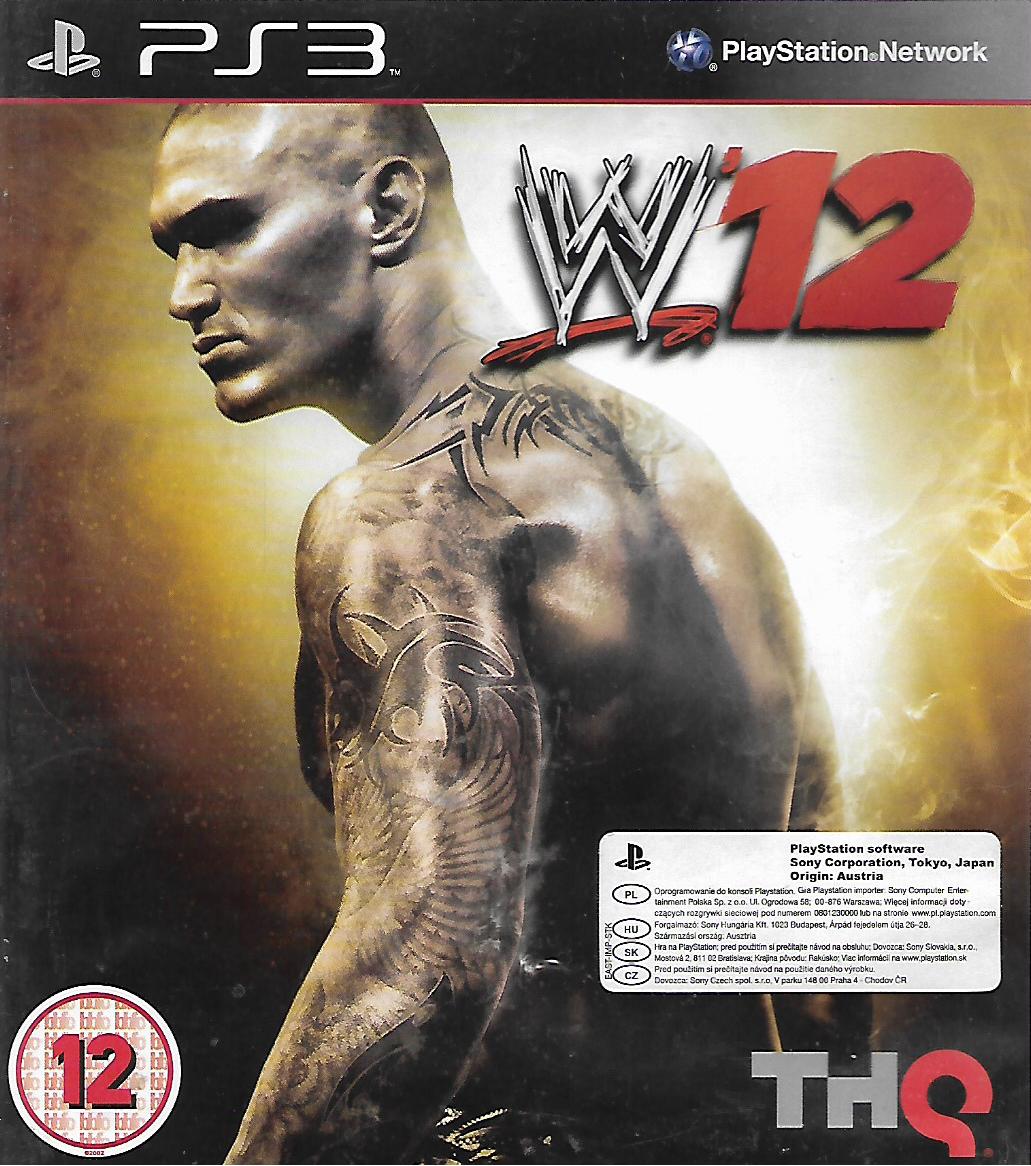 WWE 12 (PS3 - bazar)