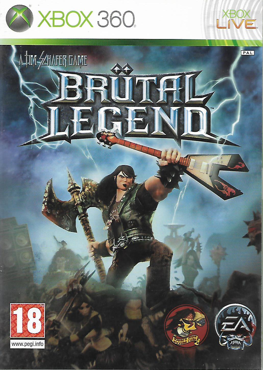 BRUTAL LEGEND (XBOX 360 - bazar)