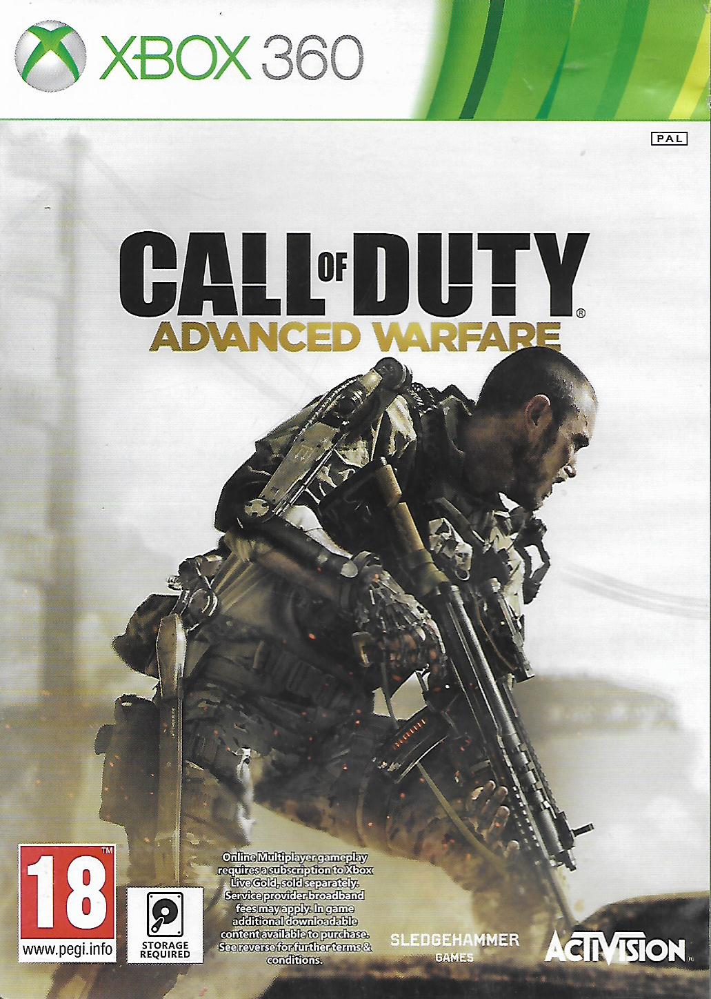 CALL OF DUTY ADVANCED WARFARE (XBOX 360 - bazar)