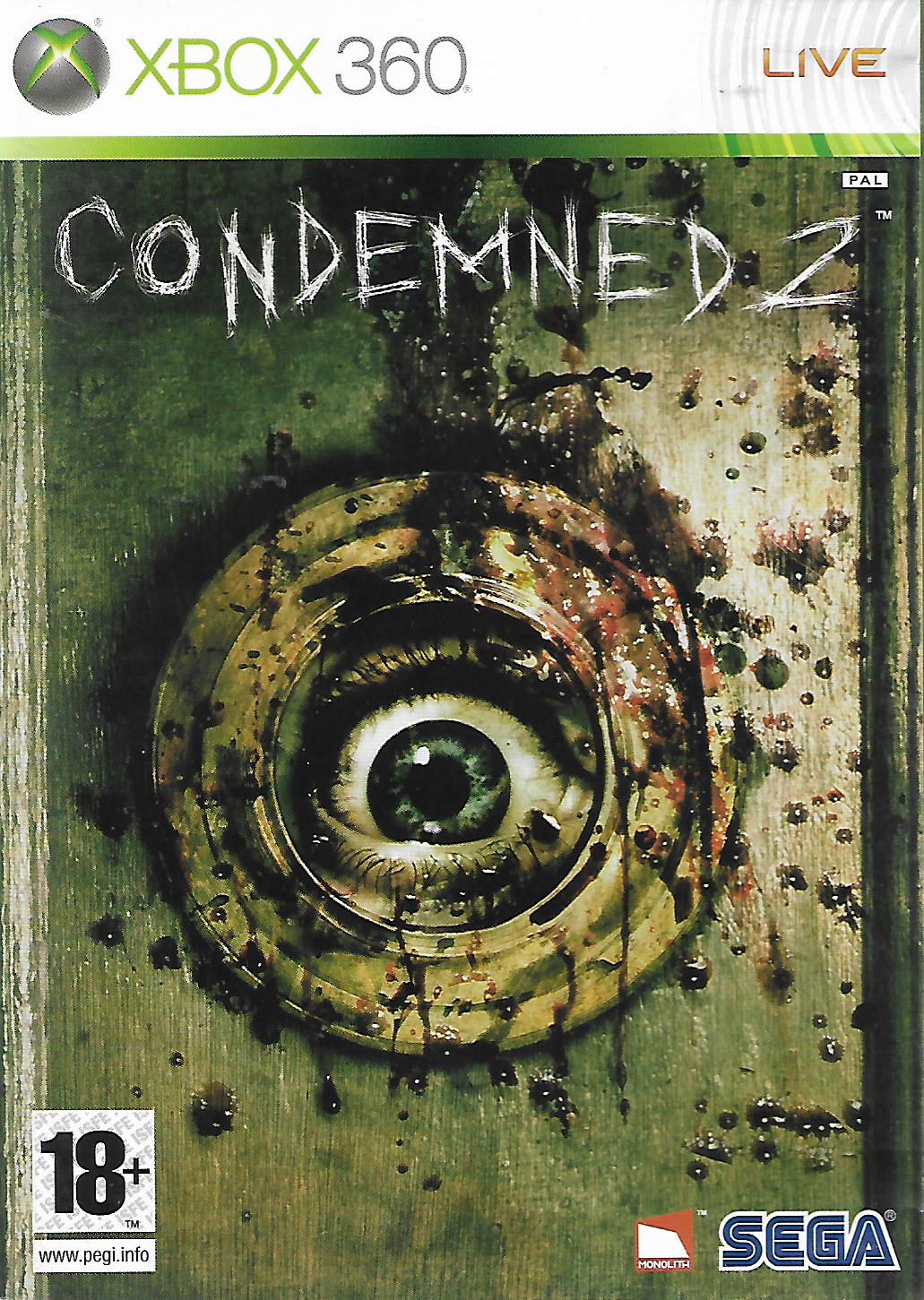 CONDEMNED 2 (XBOX 360 - bazar)