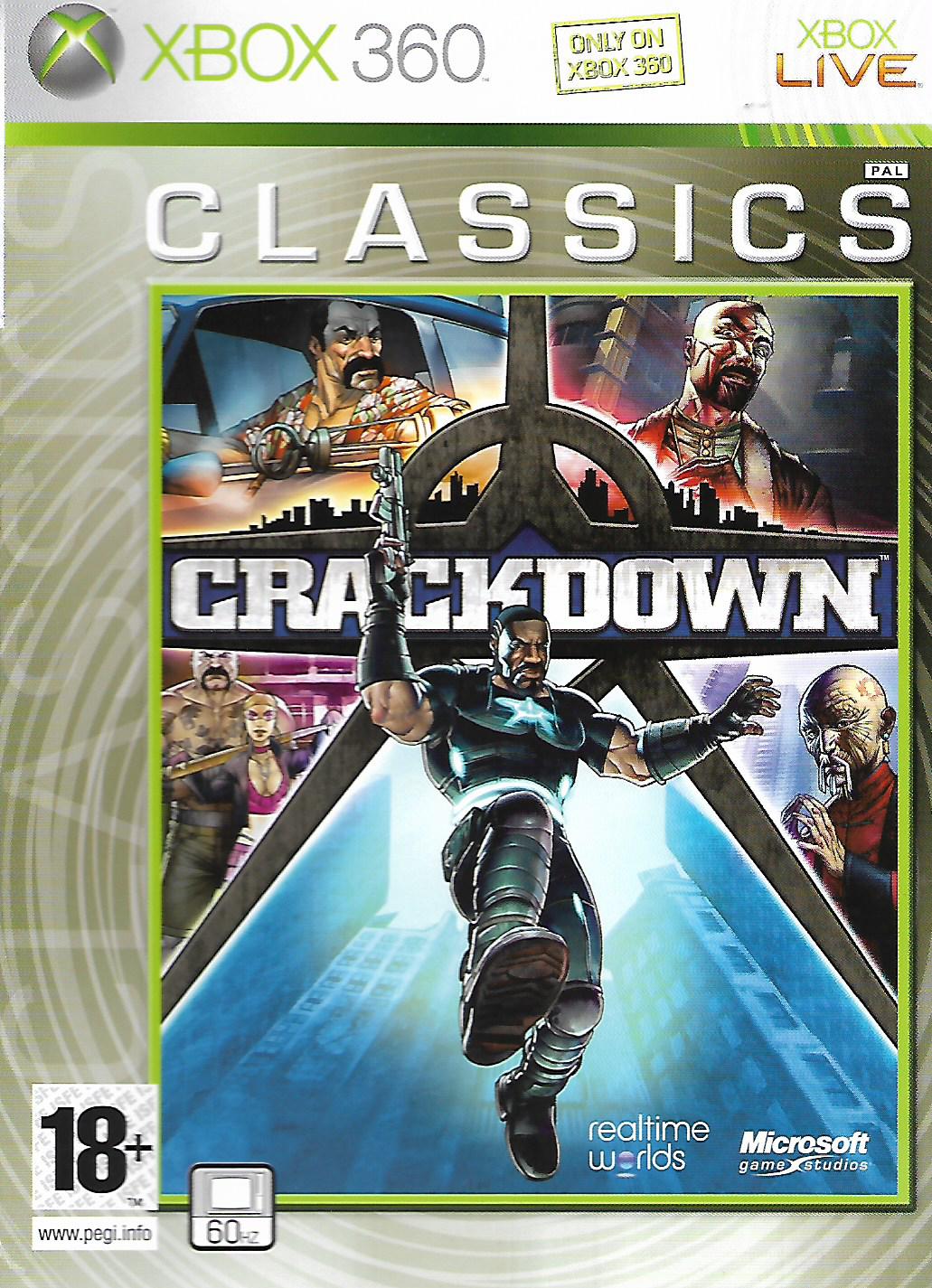 CRACKDOWN (XBOX 360 - bazar)