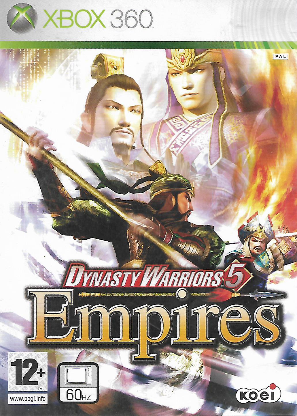 DYNASTY WARRIORS 5 EMPIRES (XBOX 360 - bazar)