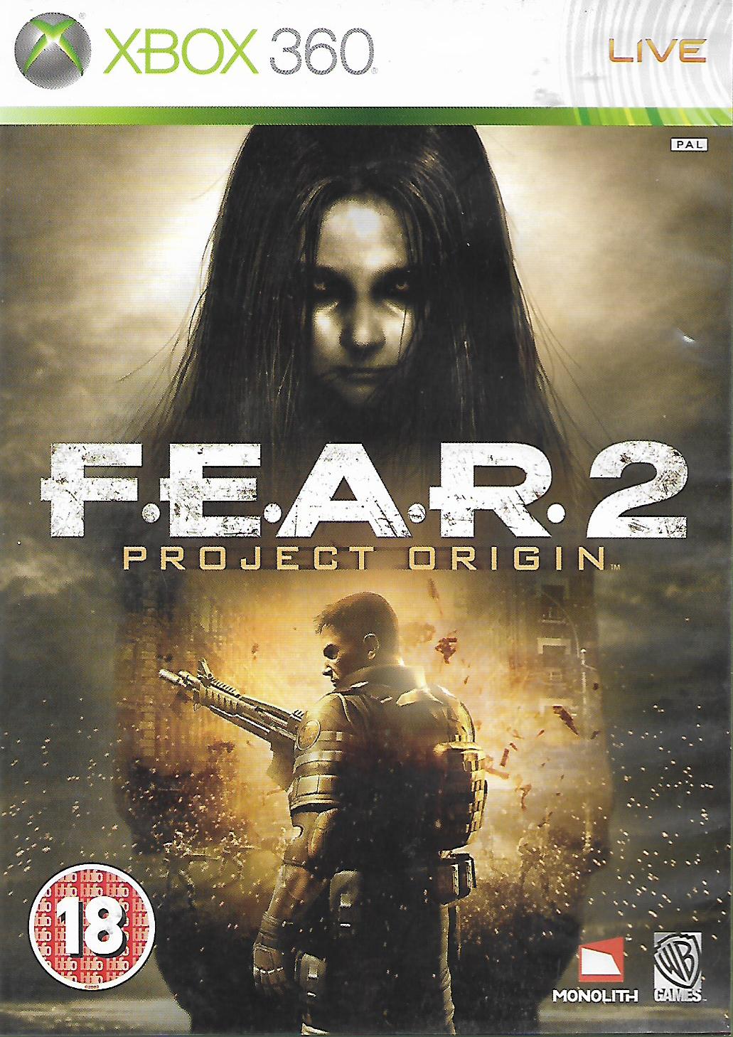 FEAR 2 PROJECT ORIGIN (XBOX 360 - bazar)