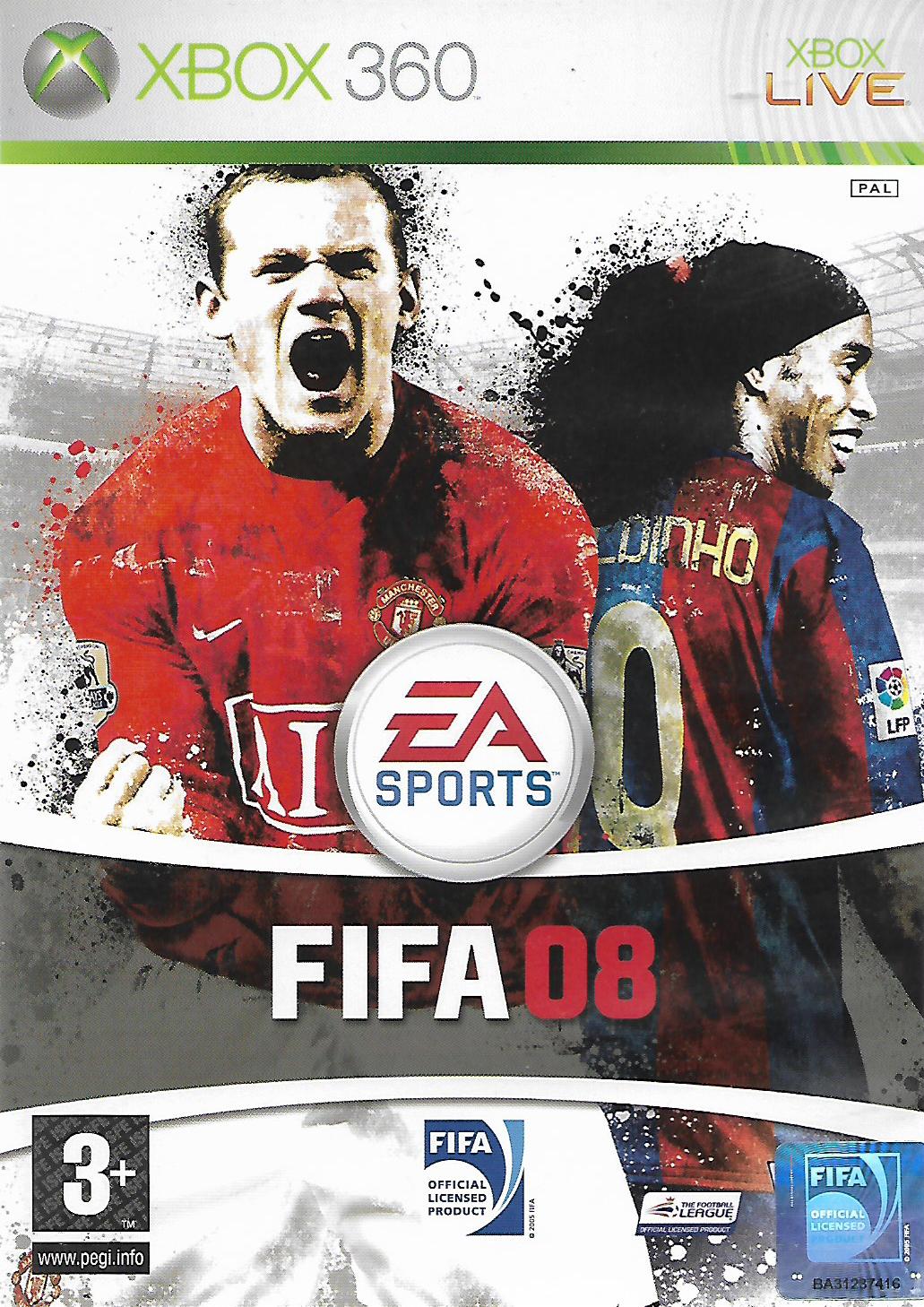 FIFA 08 (XBOX 360 - bazar)