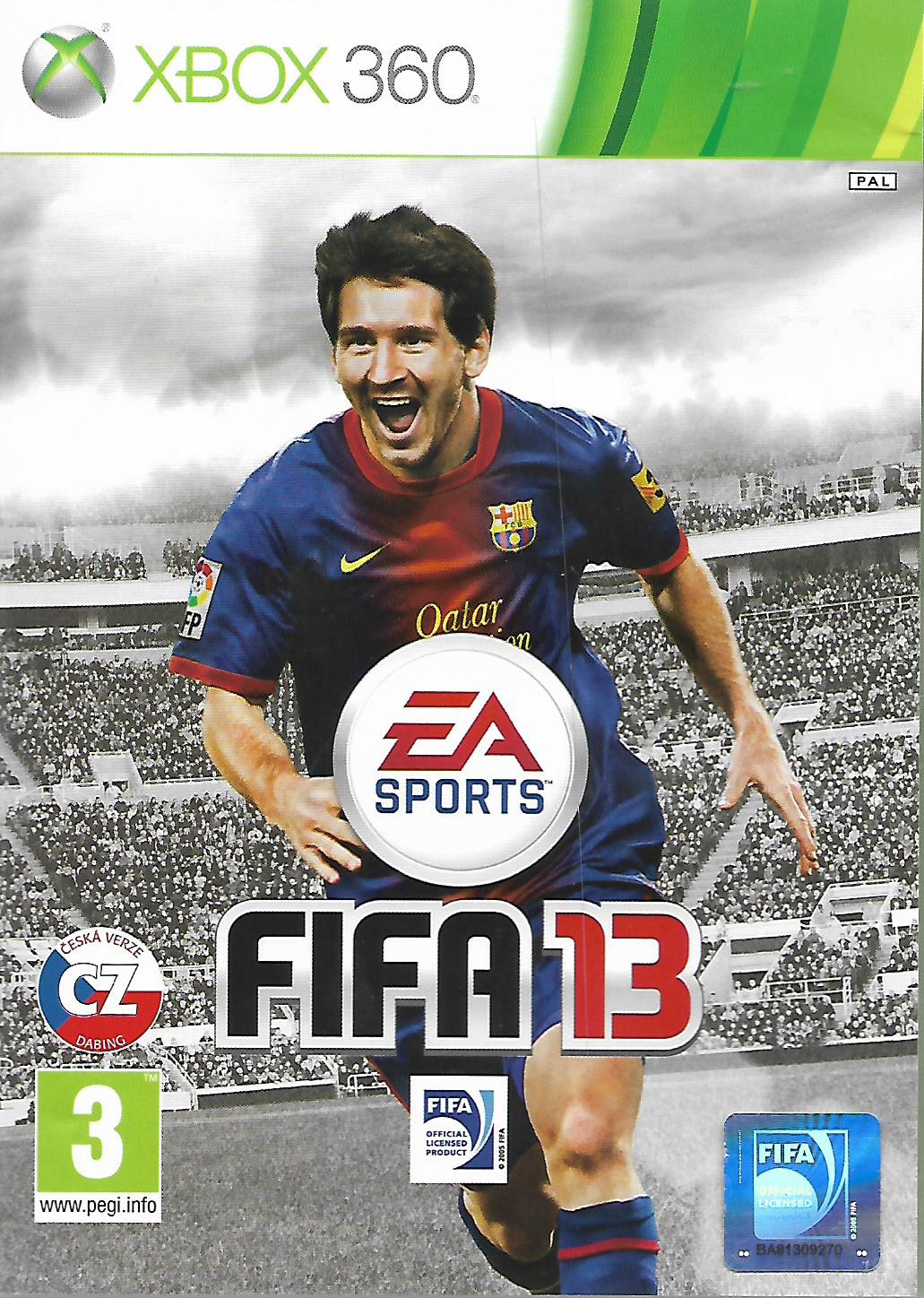 FIFA 13 !ANGLICKÁ VERZE BEZ CZ TIT. (XBOX 360 - bazar)