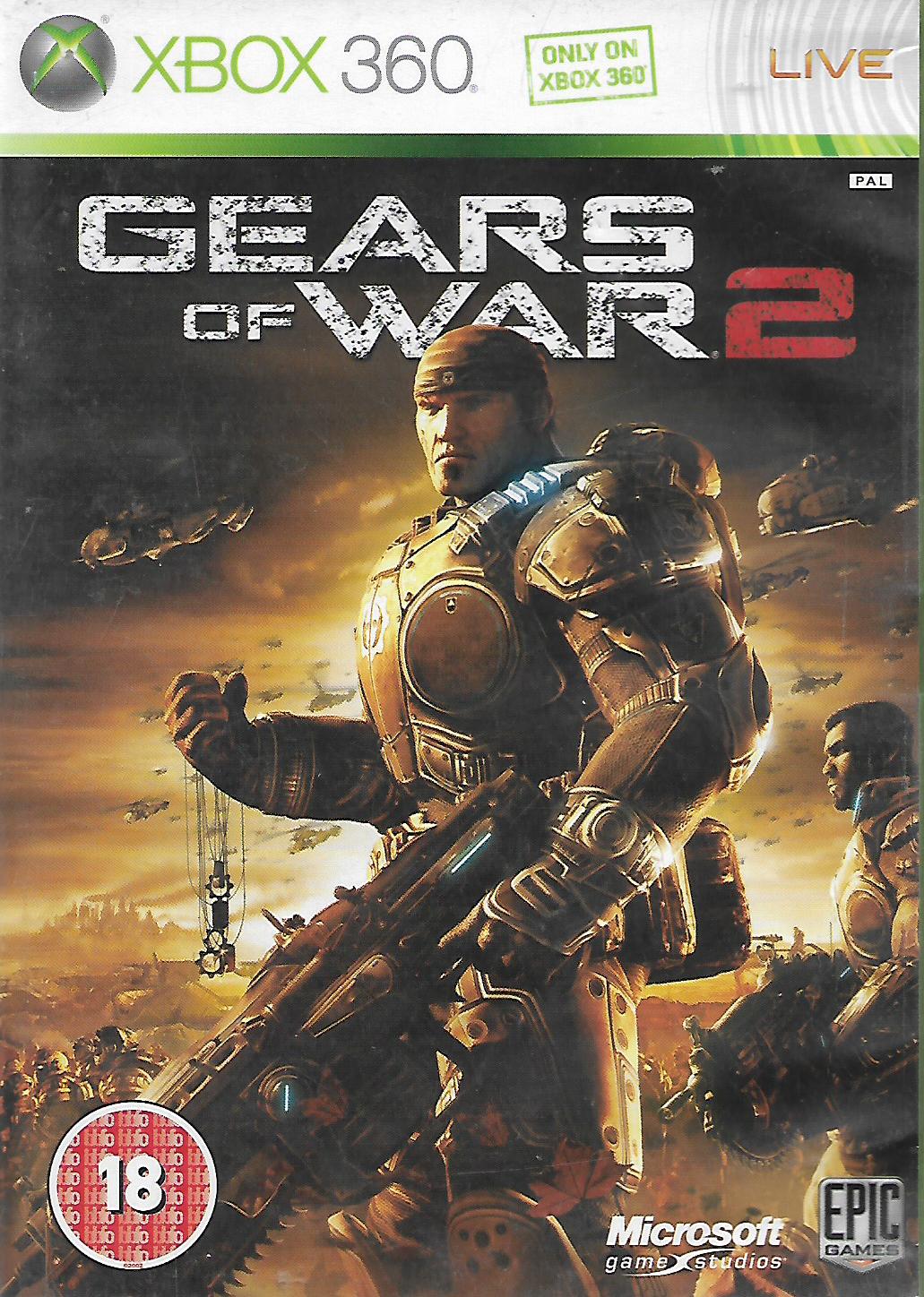 GEARS OF WAR 2 (XBOX 360 - bazar)
