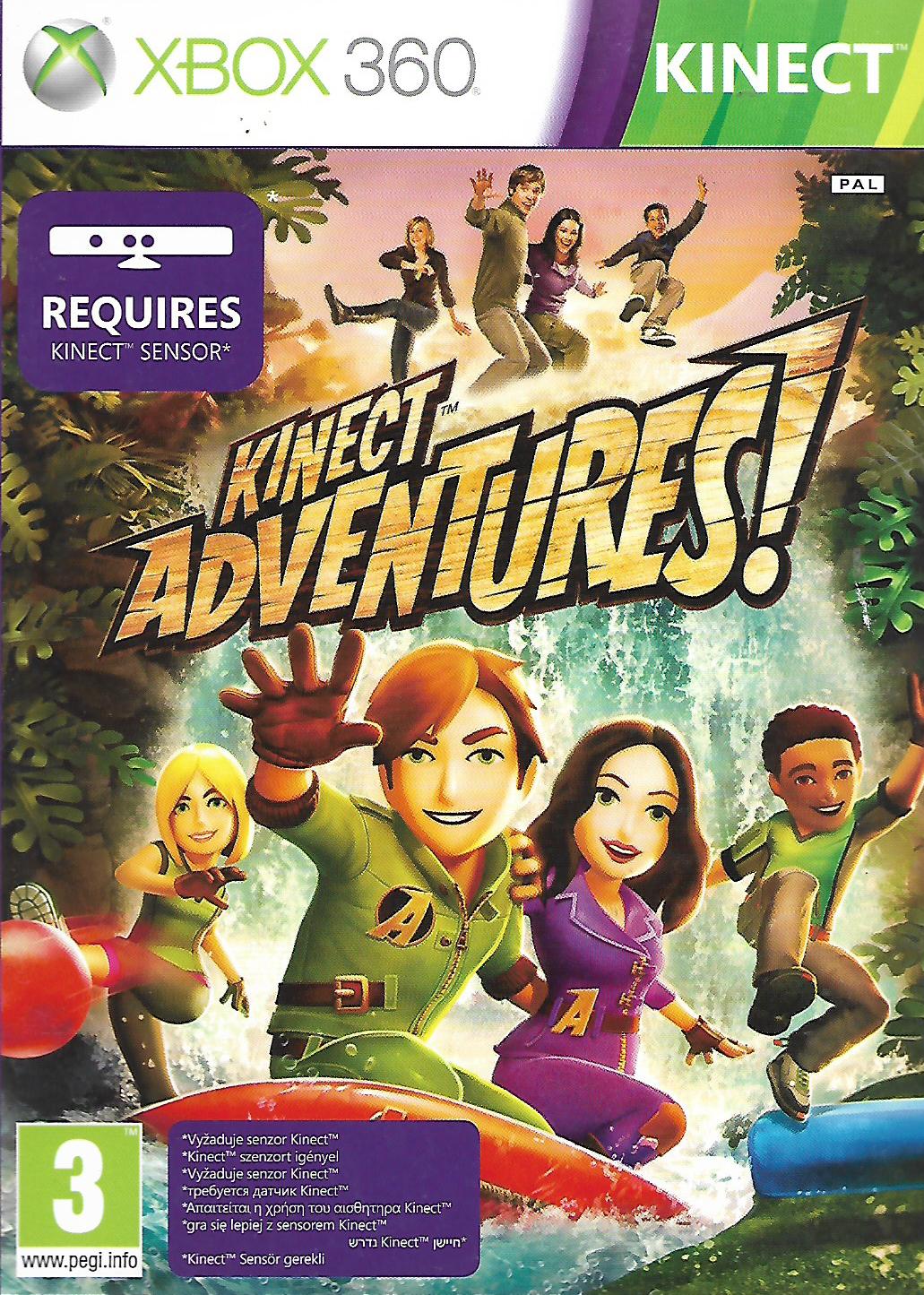 KINECT ADVENTURES! (XBOX 360 - bazar)