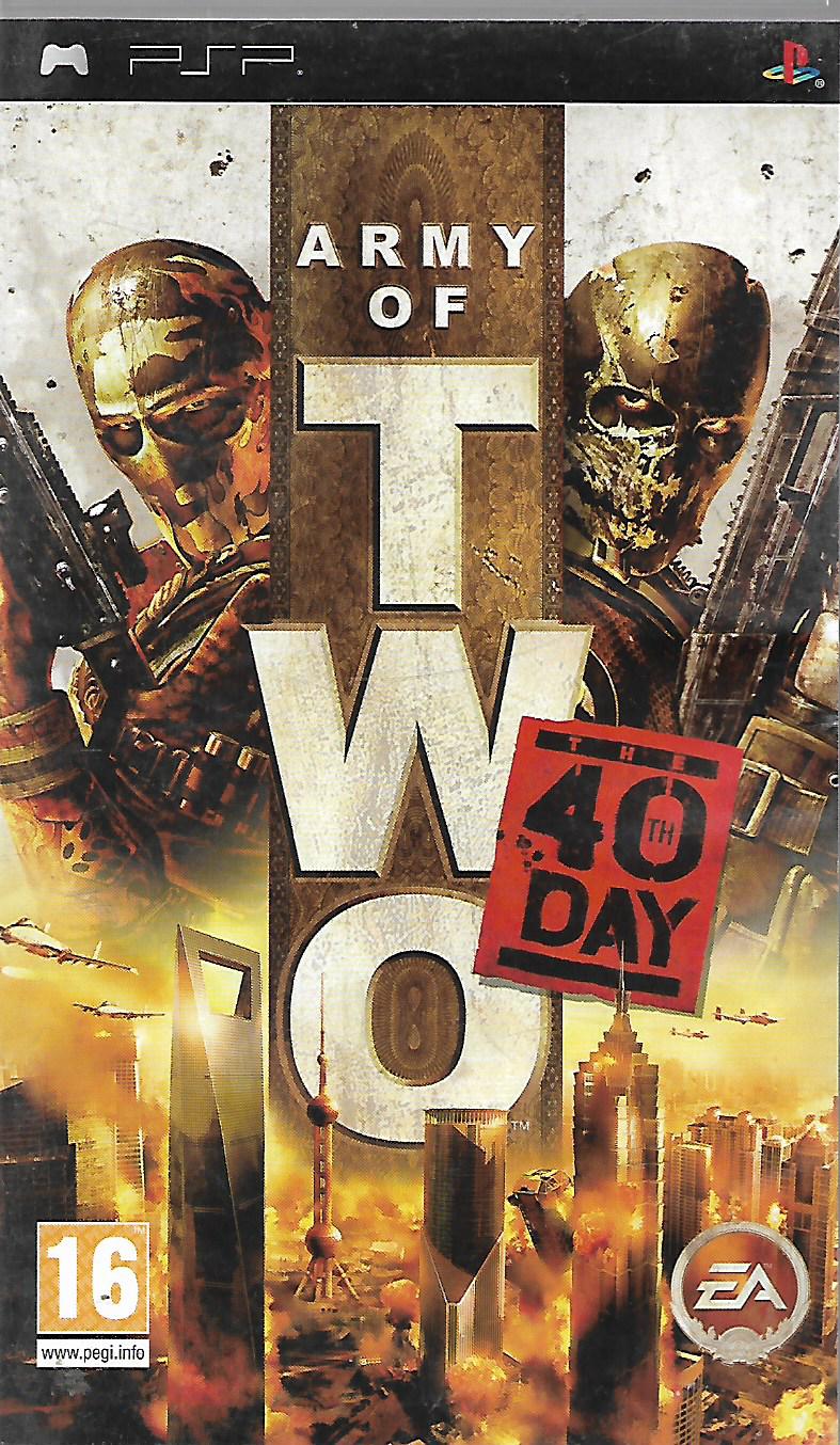ARMY OF TWO - THE 40TH DAY (PSP - bazar)