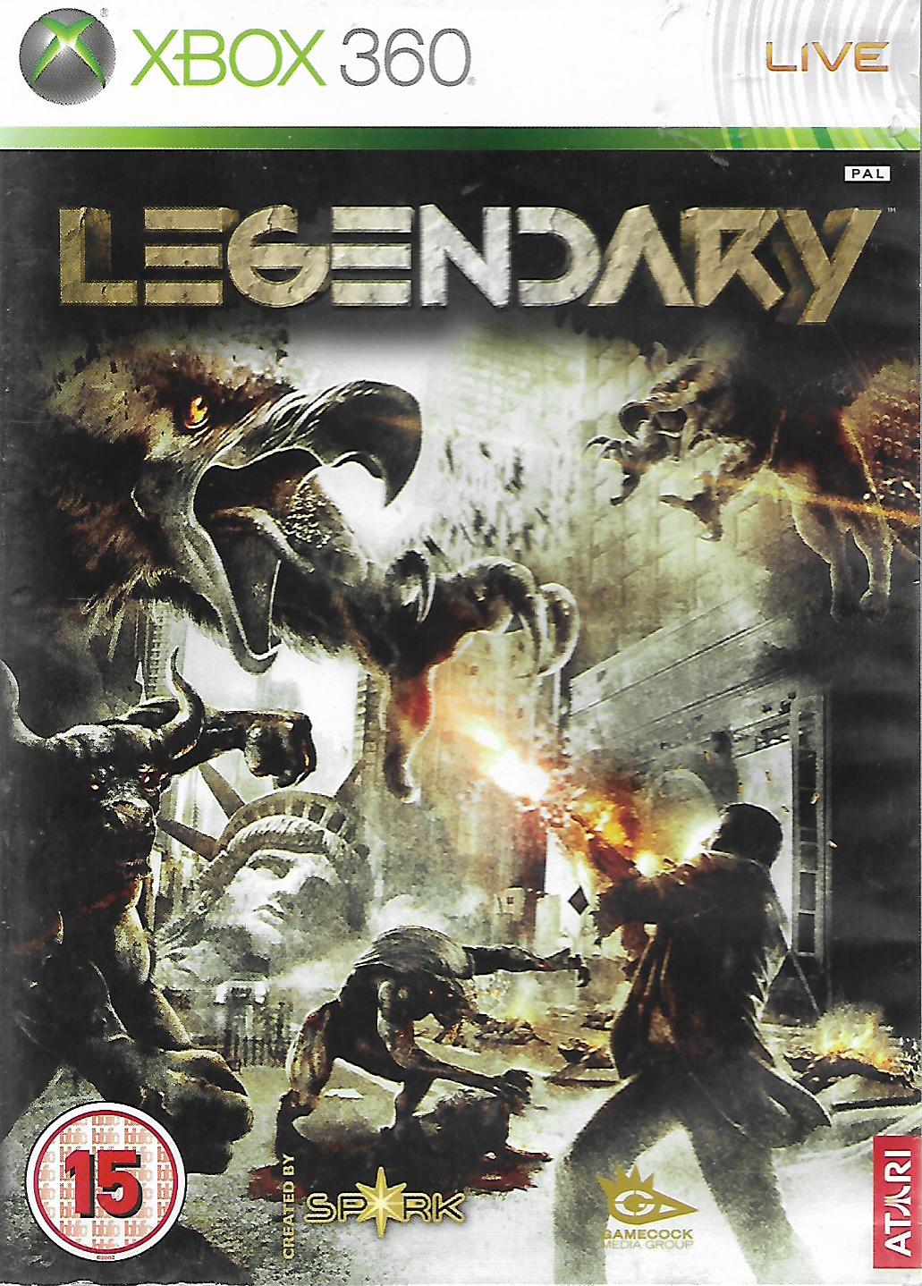 LEGENDARY (XBOX 360 - bazar)