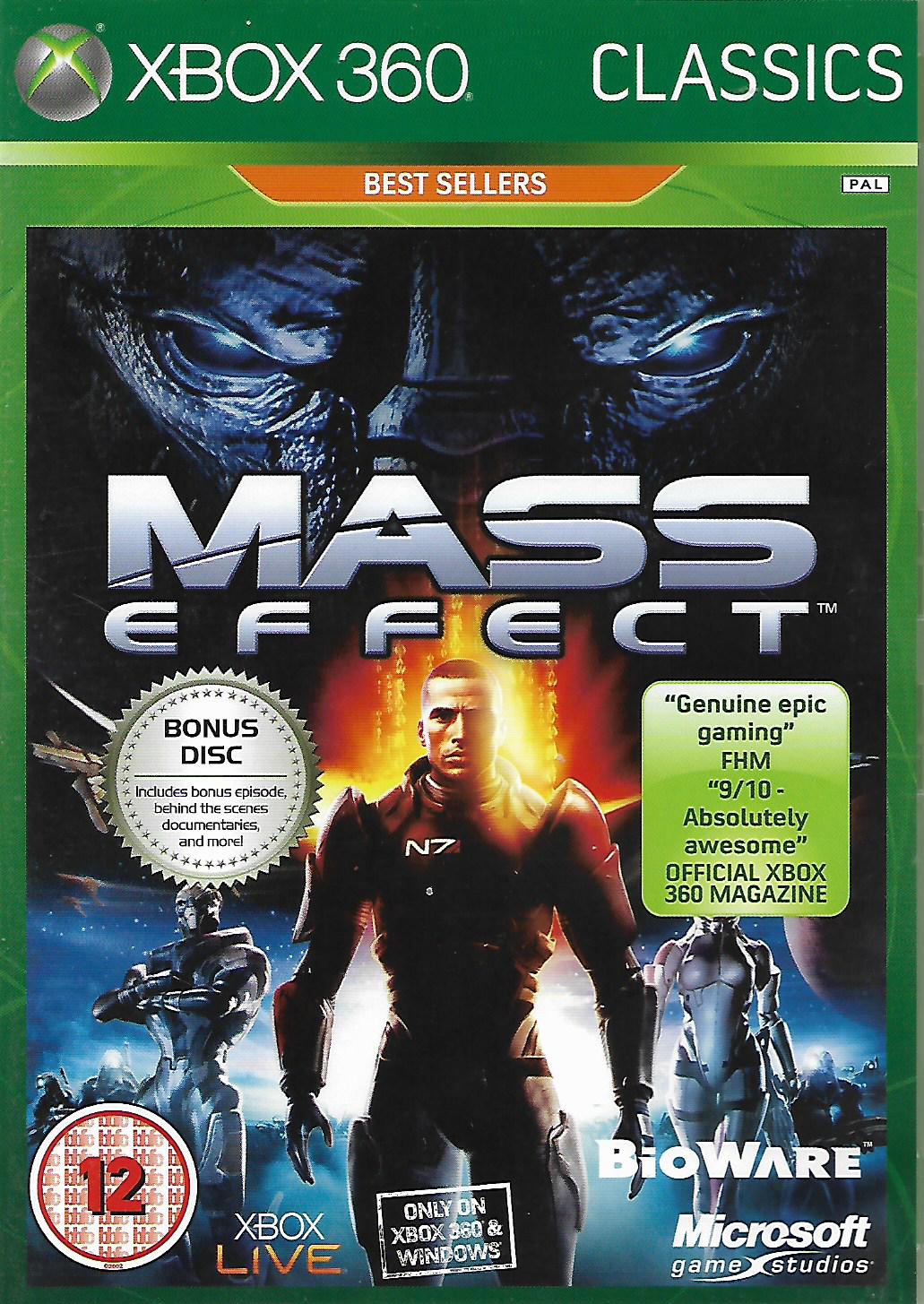 MASS EFFECT (XBOX 360 - bazar)