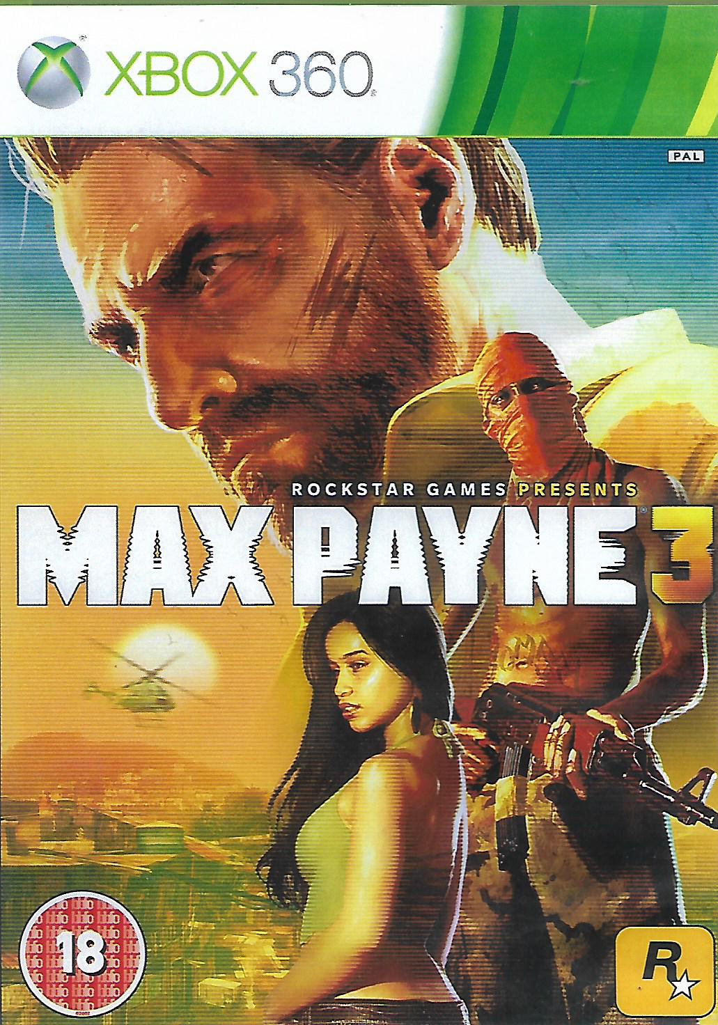 MAX PAYNE 3 (XBOX 360 - bazar)