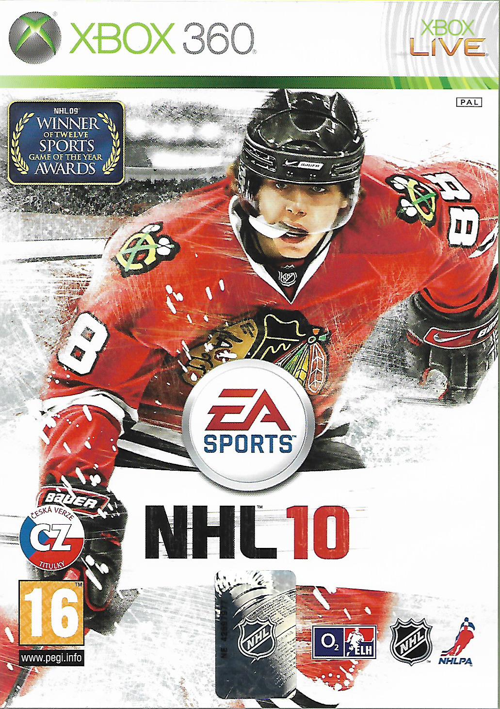 NHL 10 (XBOX 360 - bazar)