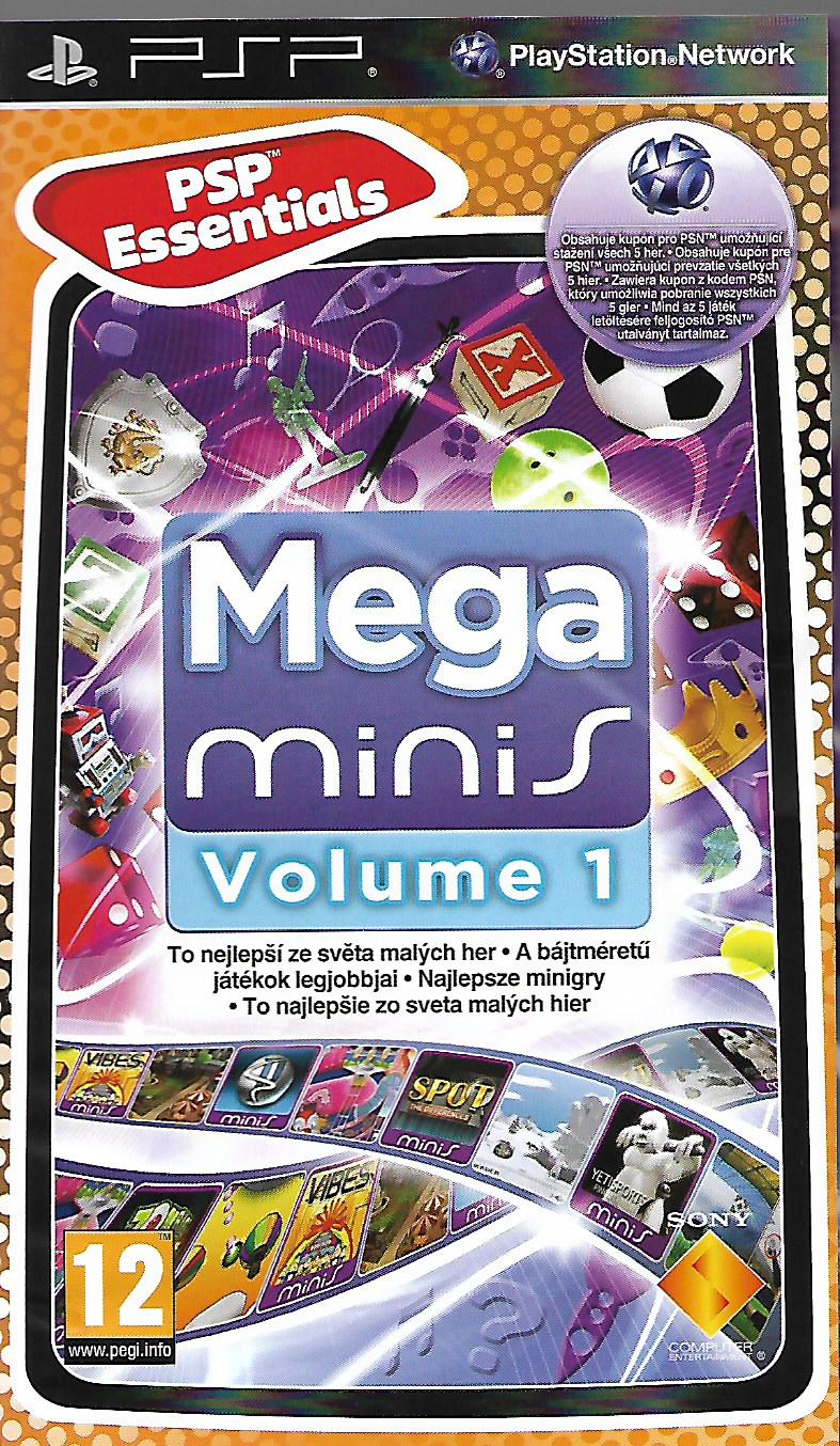 MEGA MINIS VOLUME 1 (PSP - bazar)