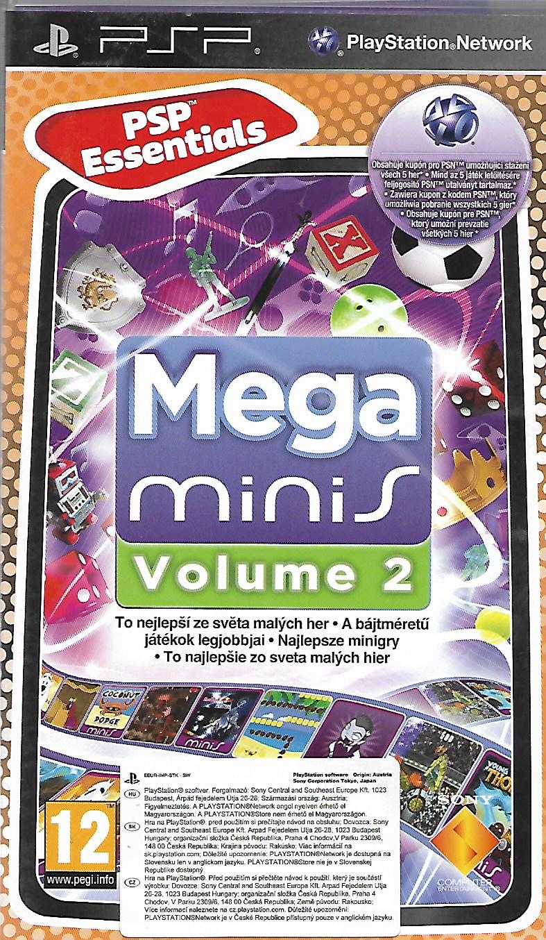 MEGA MINIS VOLUME 2 (PSP - bazar)