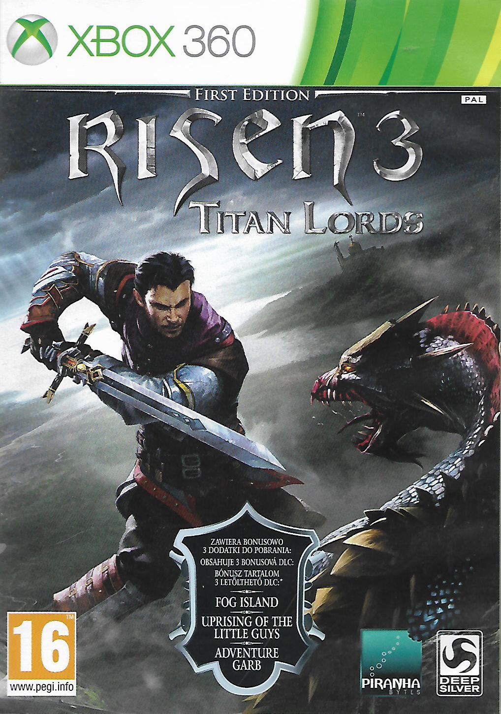 RISEN 3 - TITAN LORD'S (XBOX 360 - bazar)