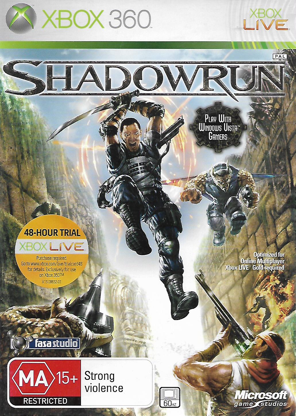 SHADOWRUN (XBOX 360 - bazar)