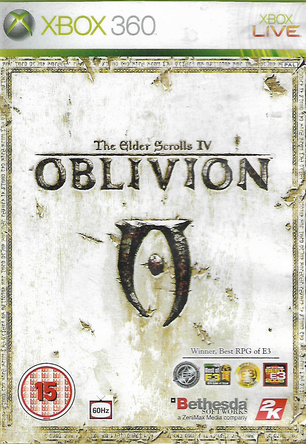 THE ELDER SCROLLS IV - OBLIVION (XBOX 360 - bazar)