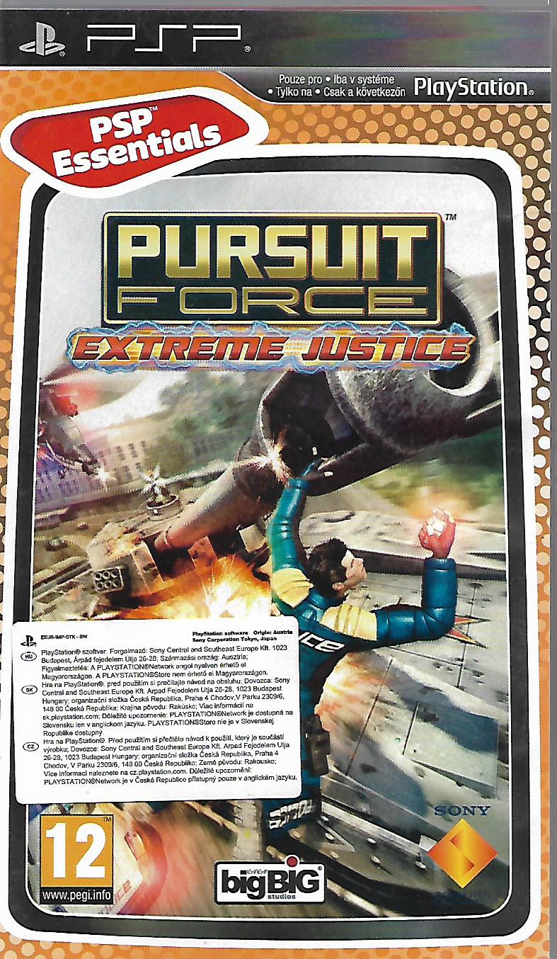 PURSUIT FORCE - EXTREME JUSTICE (PSP - bazar)