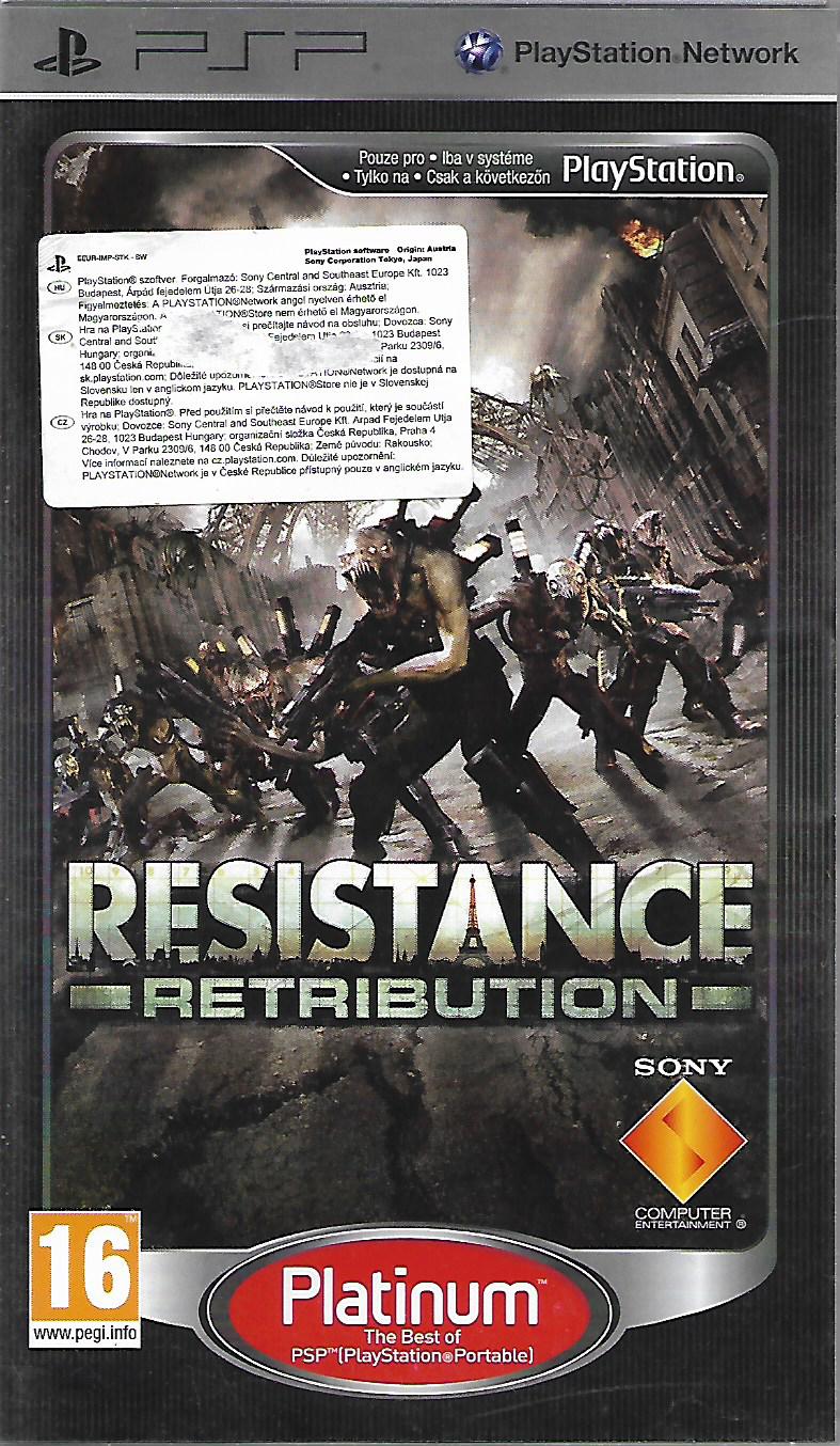 RESISTANCE RETRIBUTION (PSP - bazar)