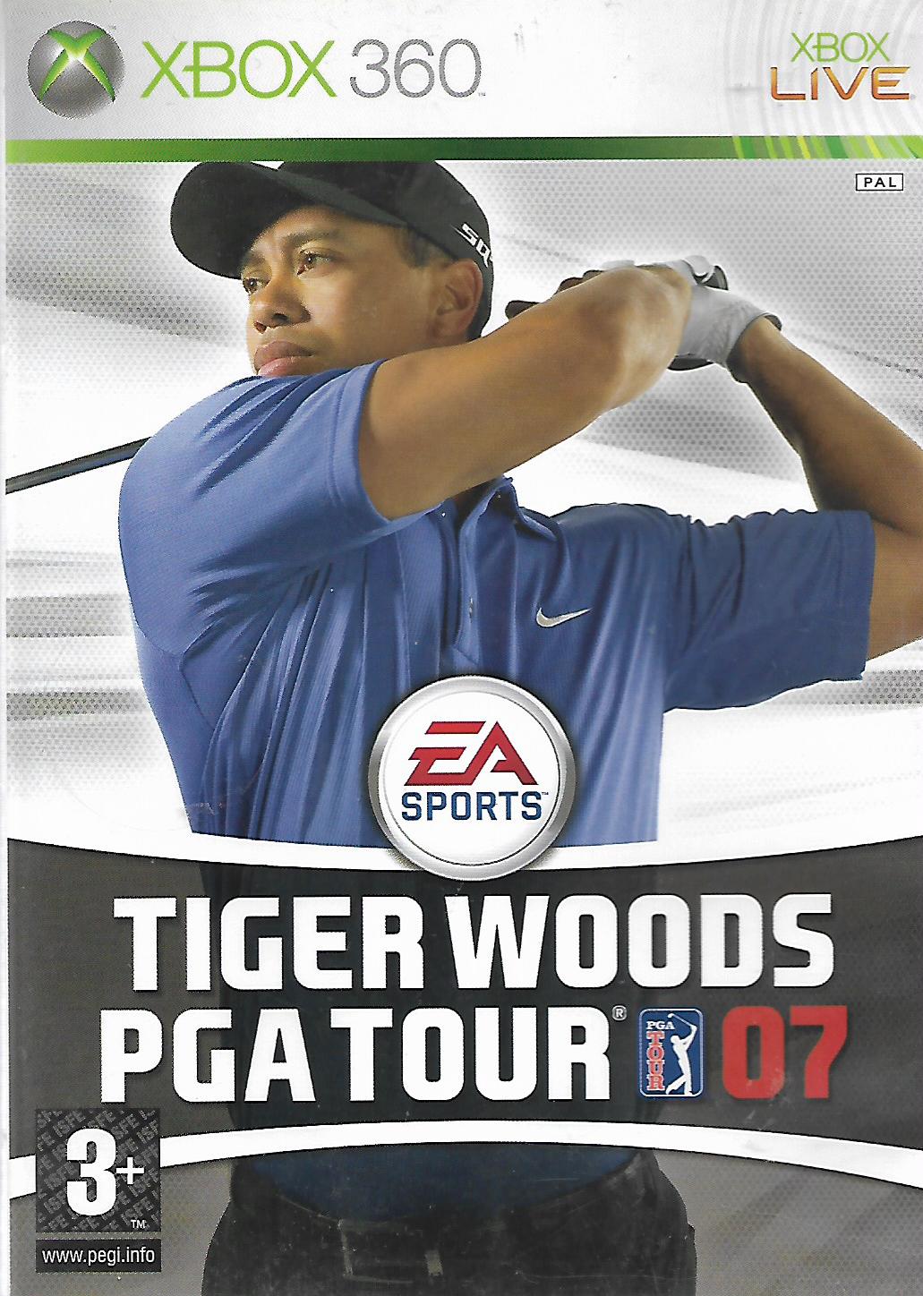 TIGER WOODS PGA TOUR 07 (XBOX 360 - bazar)