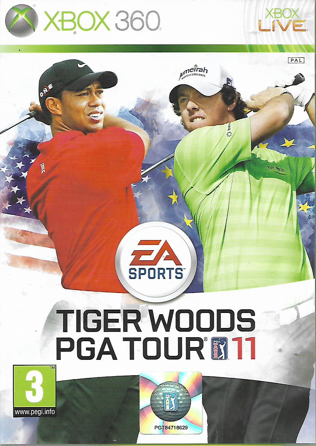 TIGER WOODS PGA TOUR 11 (XBOX 360 - bazar)