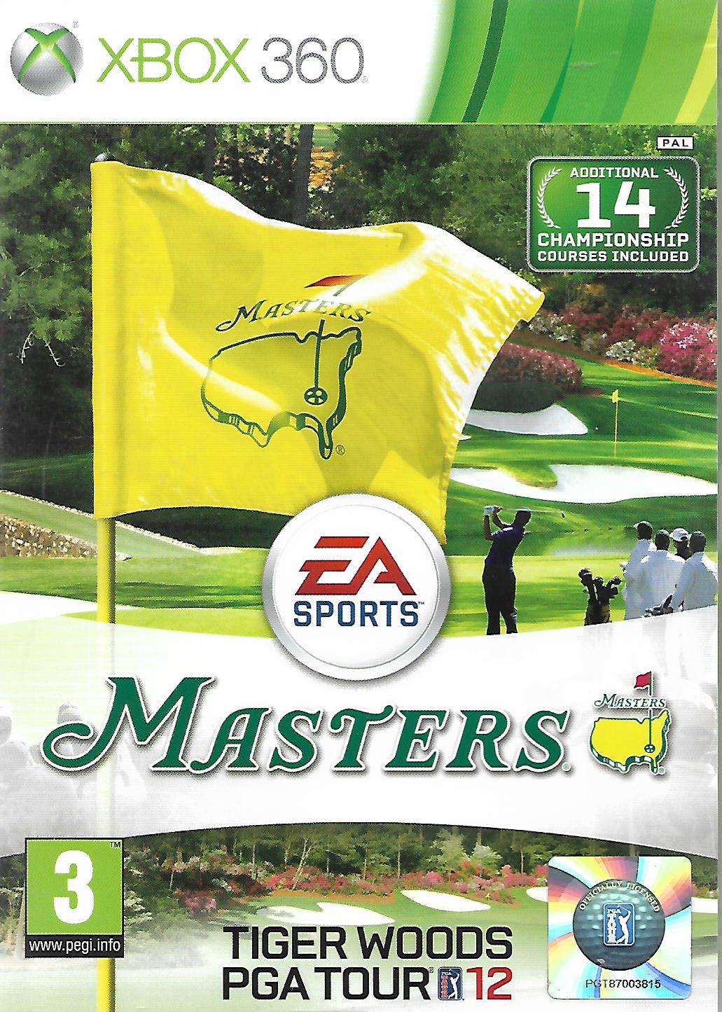 TIGER WOODS PGA TOUR 12 - MASTERS (XBOX 360 - bazar)