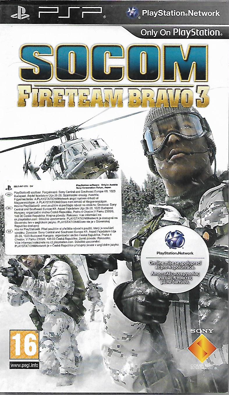 SOCOM FIRETEAM BRAVO 3 (PSP - bazar)