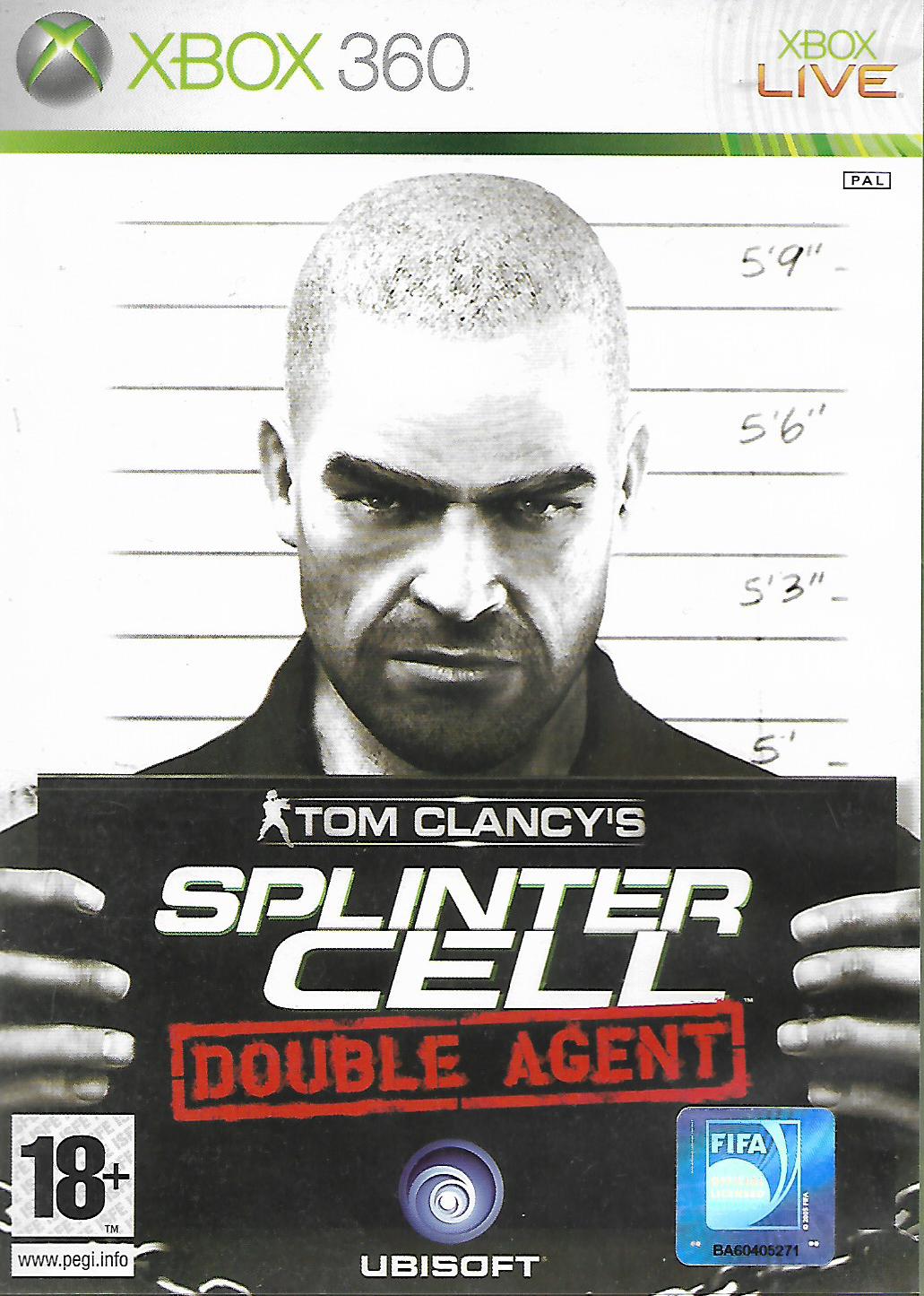TOM CLANCY'S SPLINTER CELL DOUBLE AGENT (XBOX 360 - bazar)