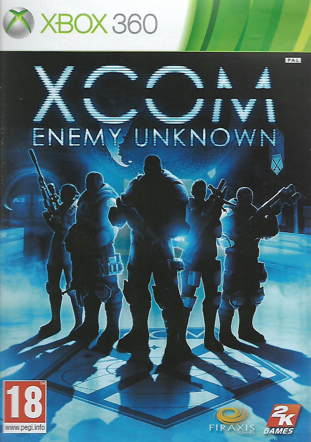 XCOM - ENEMY UNKNOWN (XBOX 360 - bazar)