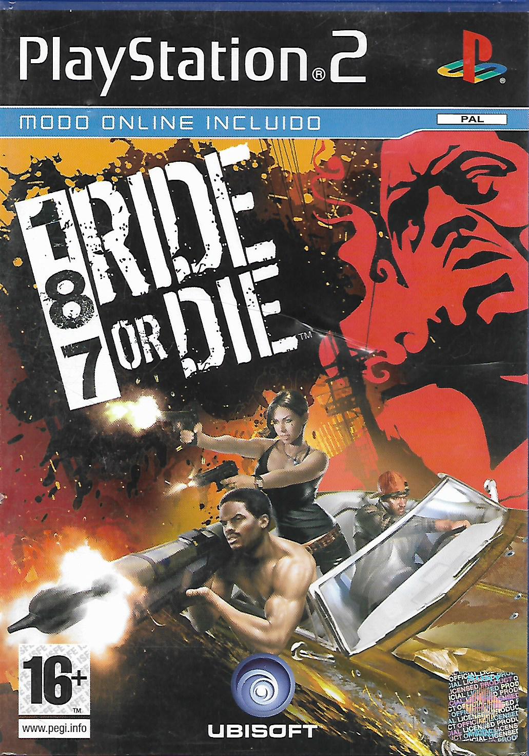 187 RIDE OF DIE (PS2 - bazar)