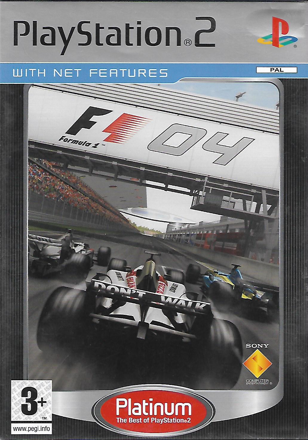F1 2004 - FORMULA ONE 2004 (PS2 - bazar)