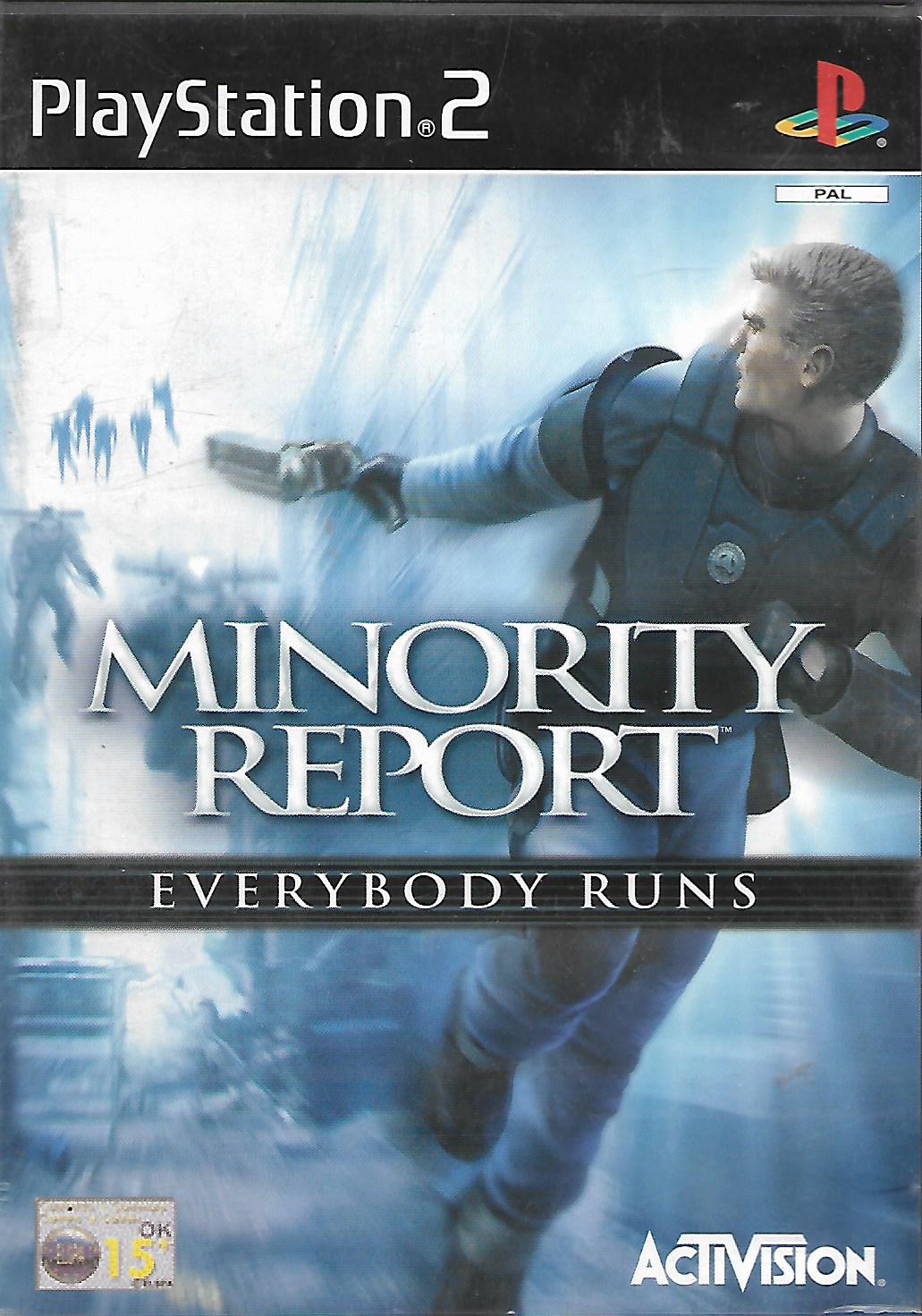 MINORITY REPORT - EVERYBODY RUNS (PS2 - bazar)