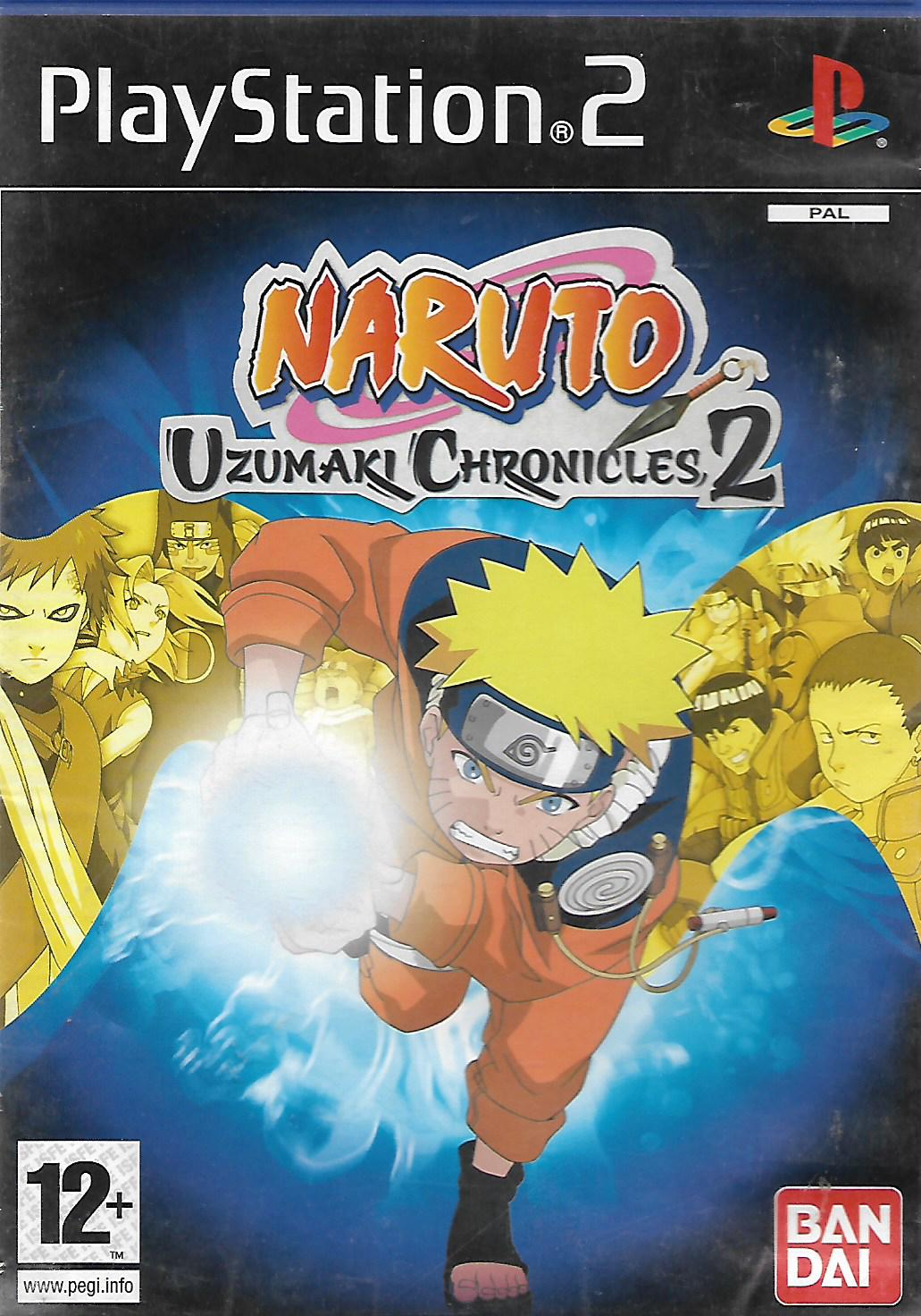 NARUTO UZUMAKI CHRONICLES 2 (PS2 - bazar)