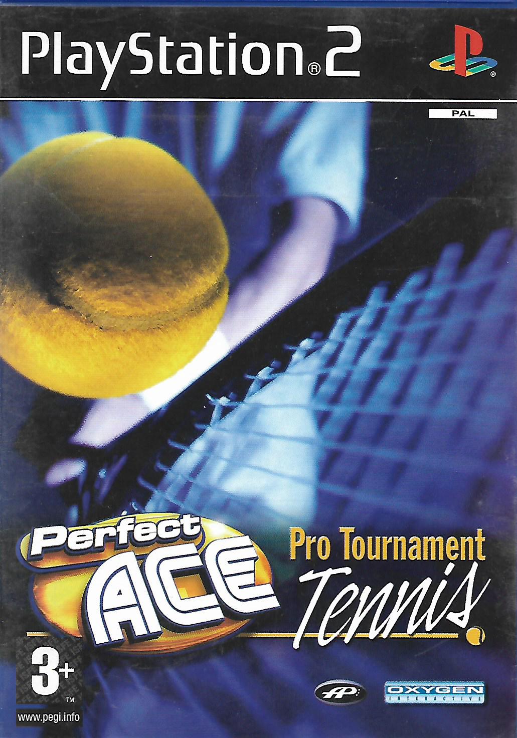 PERFECT ACE - PRO TOURNAMENT TENNIS (PS2 - bazar)