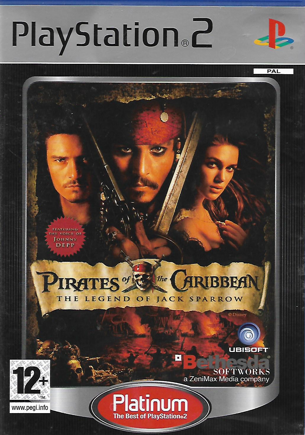 PIRATES OF THE CARIBBEAN - THE LEGEND OF JACK SPARROW (PS2 - bazar)