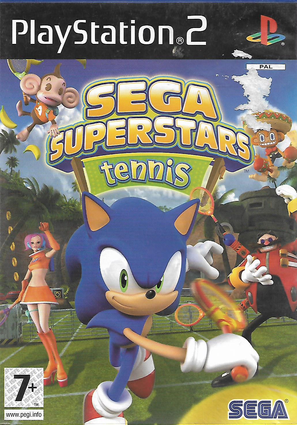 SEGA SUPERSTAR TENNIS (PS2 - bazar)