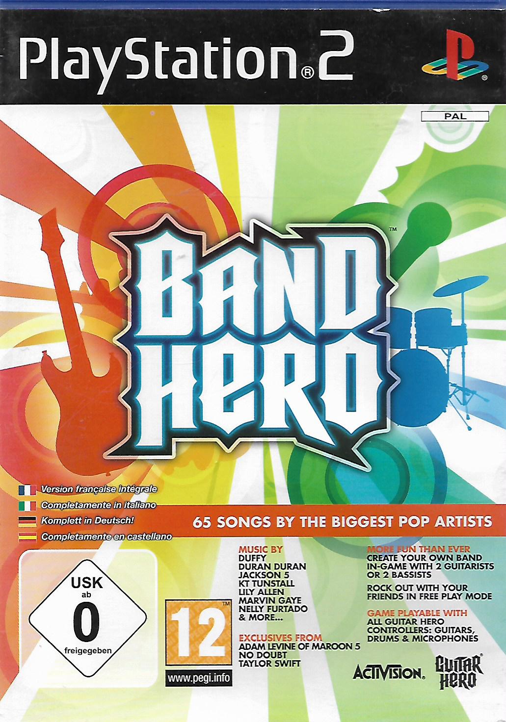 BAND HERO (PS2 - bazar)