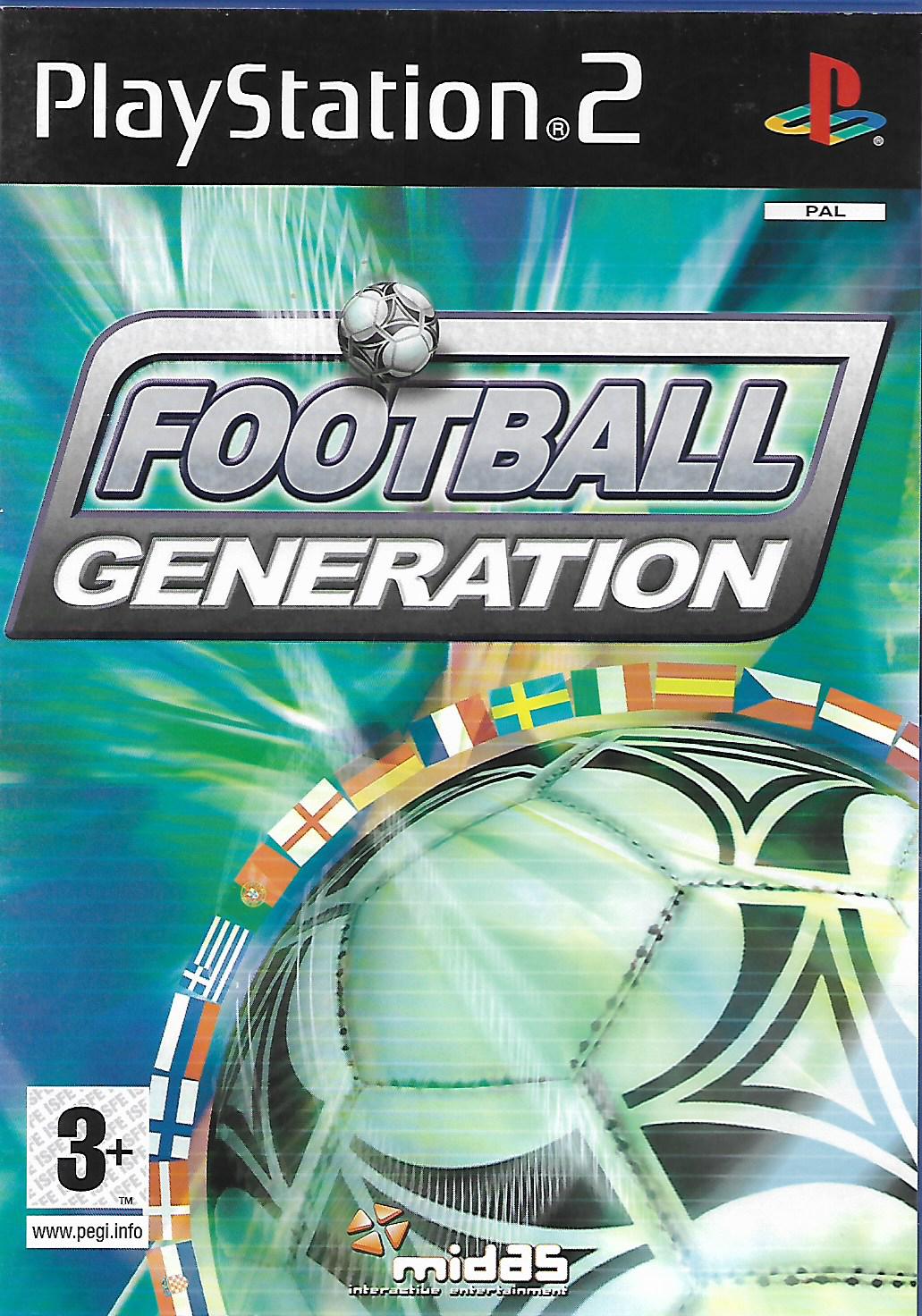 FOOTBALL GENERATION (PS2 - bazar)