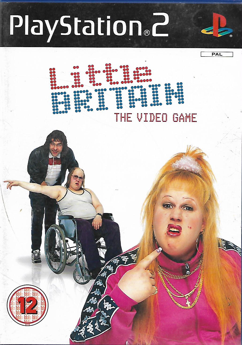 LITTLE BRITAIN - THE VIDEO GAME (PS2 - bazar)