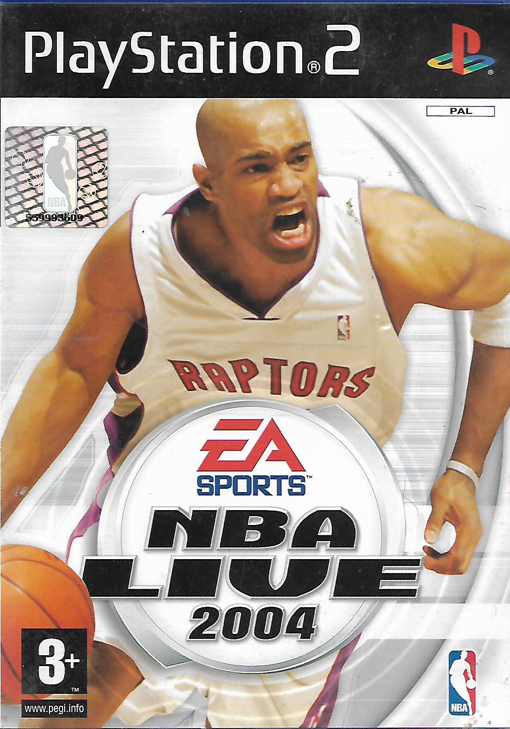NBA LIVE 2004 (PS2 - bazar)