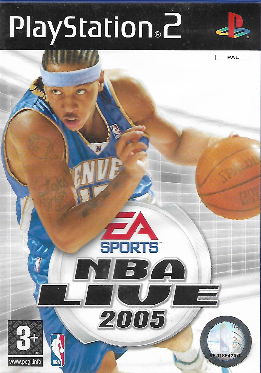 NBA LIVE 2005 (PS2 - bazar)