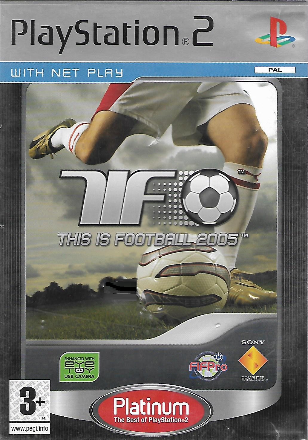 THIS IS FOOTBALL 2005 (PS2 - bazar)