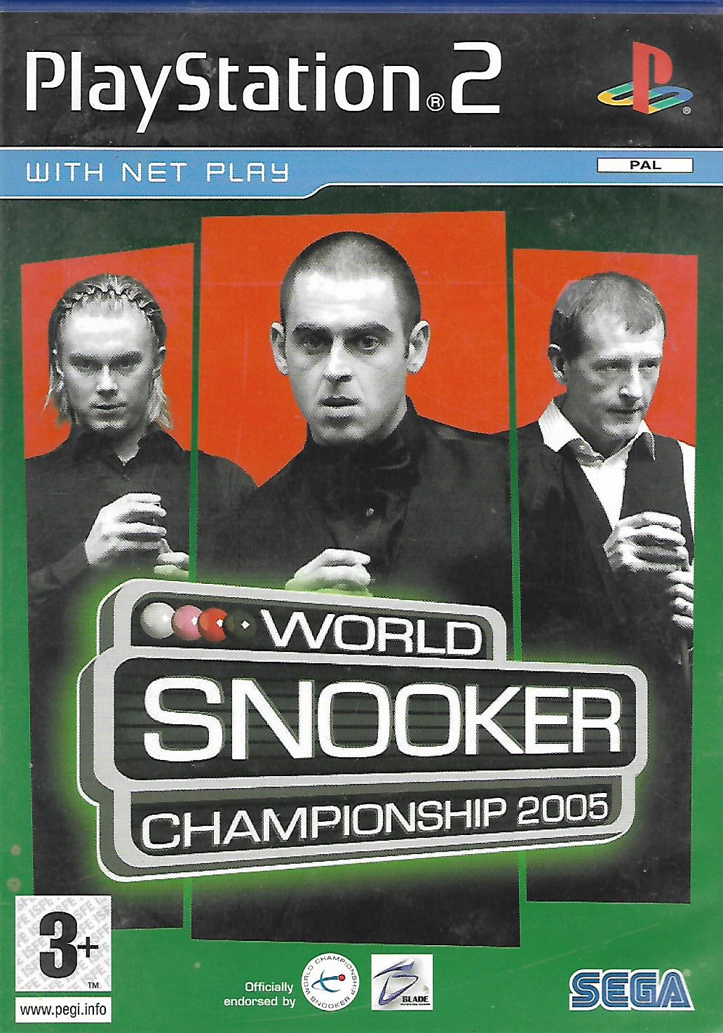 WORLD SNOOKER CHAMPIONSHIP 2005 (PS2 - bazar)
