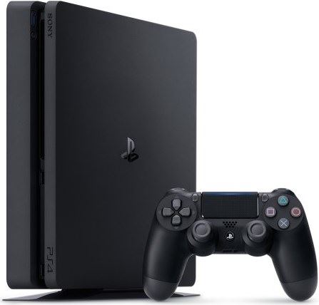 SONY PLAYSTATION 4 SLIM 500GB HDD (PS4 - BAZAR, ZÁRUKA 6 MĚSÍCŮ, BEZ KRABICE)