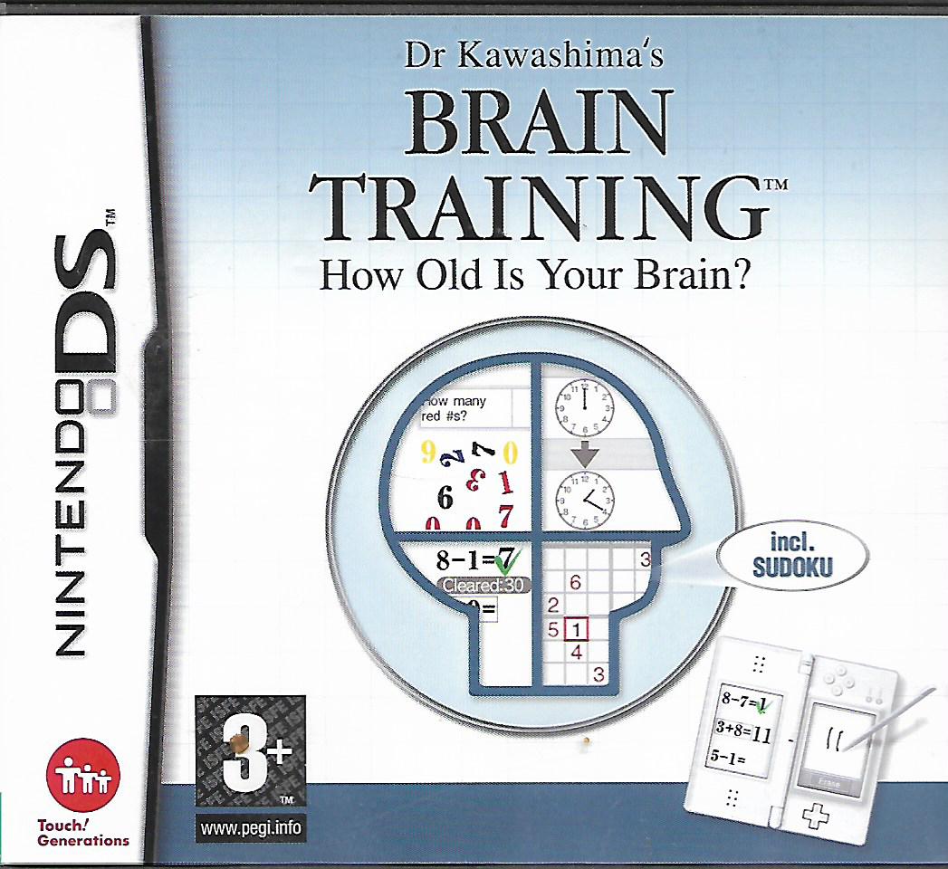 DR. KAWASHIMA'S BRAIN TRAINING - HOW OLD IS YOUR BRAIN (DS - bazar)