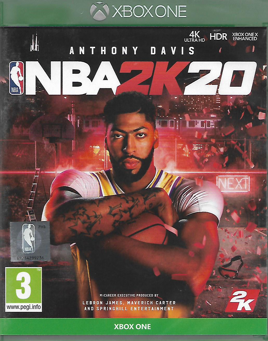 NBA 2K20 (XBOX ONE - bazar)