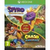 SPYRO TRILOGY + CRASH TRILOGY (XBOX ONE NOVÁ)