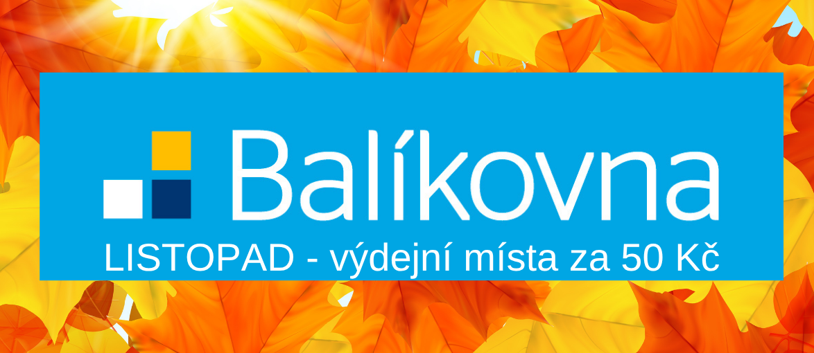 Balíkovna - výdejní místo za 50 Kč