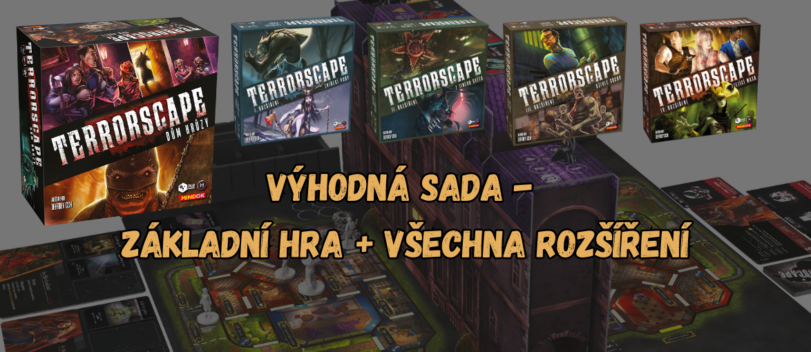 Terrorscape: Výhodná sada - základní hra + všechna rozšíření